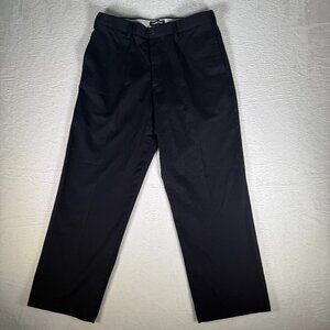 LANDS END Black Traditional Fit Dress Pants Size‎ 32
